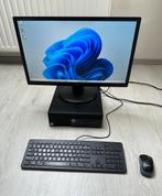 Dell Optiplex/desktop/SSD250GB/Corei3/Windows 11/, SSD, Met monitor, Zo goed als nieuw, 2 tot 3 Ghz