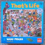 That's Life puzzel Café 1000 compleet, Ophalen of Verzenden, 500 t/m 1500 stukjes, Zo goed als nieuw, Legpuzzel