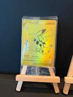 Pikachu V swsh 144 gold 25th Celebrations Pokemon sealed mt, Ophalen, Nieuw, Losse kaart, Foil