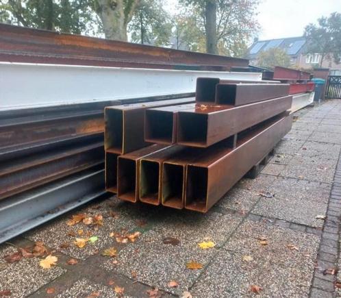 Stalen kokers / ijzeren kokers / kokers, Doe-het-zelf en Verbouw, Metalen, Zo goed als nieuw, IJzer, Ophalen