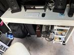 IKEA Micke Bureau/toilettafel Wit met Ladeblokken, Huis en Inrichting, Bureaus, Ophalen, Gebruikt, Bureau