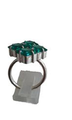 zilver ring met apatiet, Sieraden, Tassen en Uiterlijk, Verzenden, 19 tot 20, Nieuw, Dame of Heer