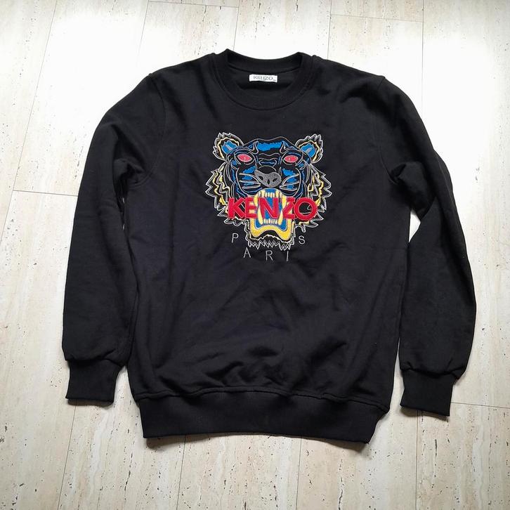 Nieuwe trui XXL Kenzo zwart, Kleding | Heren, Truien en Vesten, Nieuw, Overige maten, Zwart, Ophalen of Verzenden