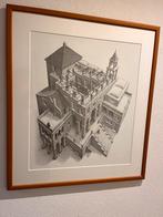 Lijst met poster van MC Escher, Ophalen