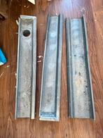 Zinken goot in 3 delen, Ophalen, Gebruikt, Overige metalen