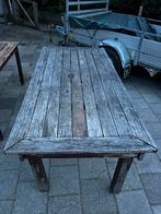 Tuintafel hardhout 204x96 gratis, Tuin en Terras, Tuintafels, Ophalen, Gebruikt, Rechthoekig, Hout