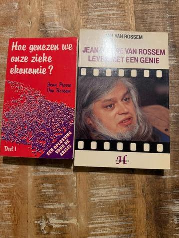 2 boeken Jean-Pierre Van Rossem: Leven met een genie/ Hoe  beschikbaar voor biedingen