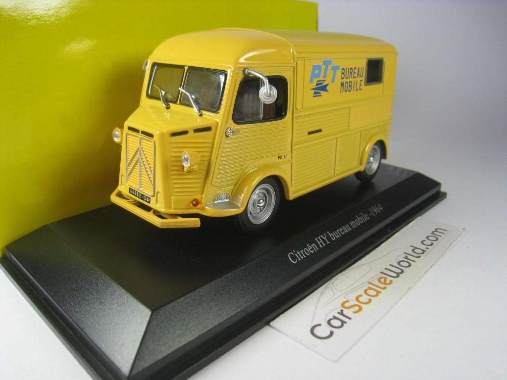 27938: Citroën HY - P.T.T. Bureau Mobile - 1964 - Atlas 1:43, Nieuw, Ophalen of Verzenden, Bus of Vrachtwagen, Bachsatztstr. 54 D 72131 Ofterdingen, Germany
