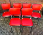 FIFTIES SIXTIES AMERIKAANSE DINER STOELEN BEL AIR TAFEL, Huis en Inrichting, Stoelen, Ophalen, Vijf, Zes of meer stoelen, Metaal