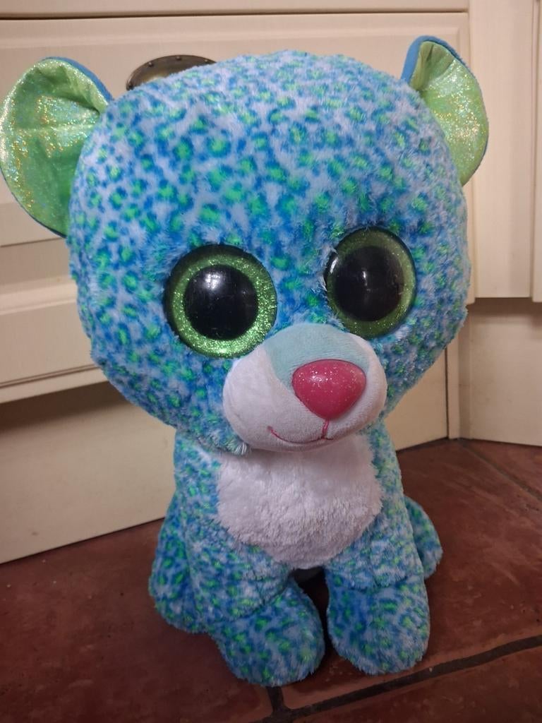 Ty Beany Leona poezen knuffel, Ophalen of Verzenden, Zo goed als nieuw, Overige typen