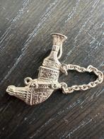 Vintage Arabische Jambiya Zilveren Hanger geheel van zilver, Overige merken, Gebruikt, Ophalen of Verzenden, 1 bedel