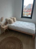 Bed Neiden van IKEA. Met lattenbodem., Huis en Inrichting, Ophalen, Beige, 140 cm, Zo goed als nieuw