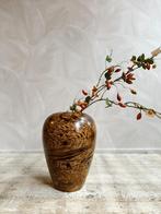 Houten vaas, Overige materialen, Overige kleuren, -, -