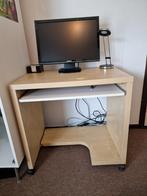Ikea bureau met wielen, compact formaat, Huis en Inrichting, Kasten | Computermeubels, 70 tot 120 cm, 40 tot 80 cm, Zo goed als nieuw