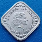 Penning 5 cents Inhuldiging van koningin Beatrix - 1980, Postzegels en Munten, Penningen en Medailles, Verzenden, Overige materialen