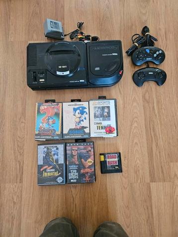 Sega mega cd. Onderhand zeldzaam.  beschikbaar voor biedingen