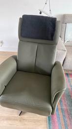 Montel relax fauteuil groen nieuw hip, Huis en Inrichting, Stoelen, Nieuw, Leer, Eén, Ophalen