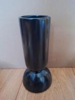 Daan Kromhout Zwarte Vaas, Zwart, Aardewerk of Porselein, Ophalen of Verzenden, Zo goed als nieuw