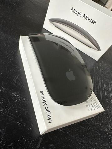 Apple Magic Mouse - Zwart Multi‑Touch-oppervlak beschikbaar voor biedingen