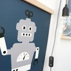 Kinderposter Poster Kind Robot Donkerblauw ANNIdesign, Ophalen of Verzenden, Nieuw, Wanddecoratie