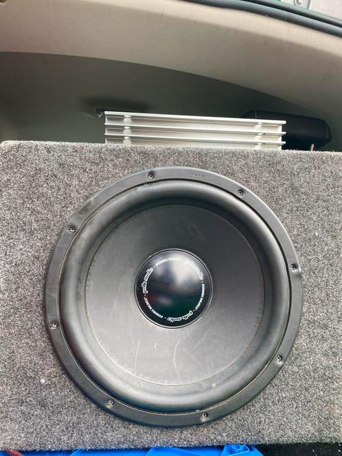 Polk Audio Subwoofer met Caliber Versterker, Auto diversen, Autospeakers, Gebruikt, Ophalen