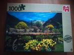 Jumbo Puzzle - Alpine Flowers - 1000 stukjes, Ophalen of Verzenden, 500 t/m 1500 stukjes, Legpuzzel, Zo goed als nieuw