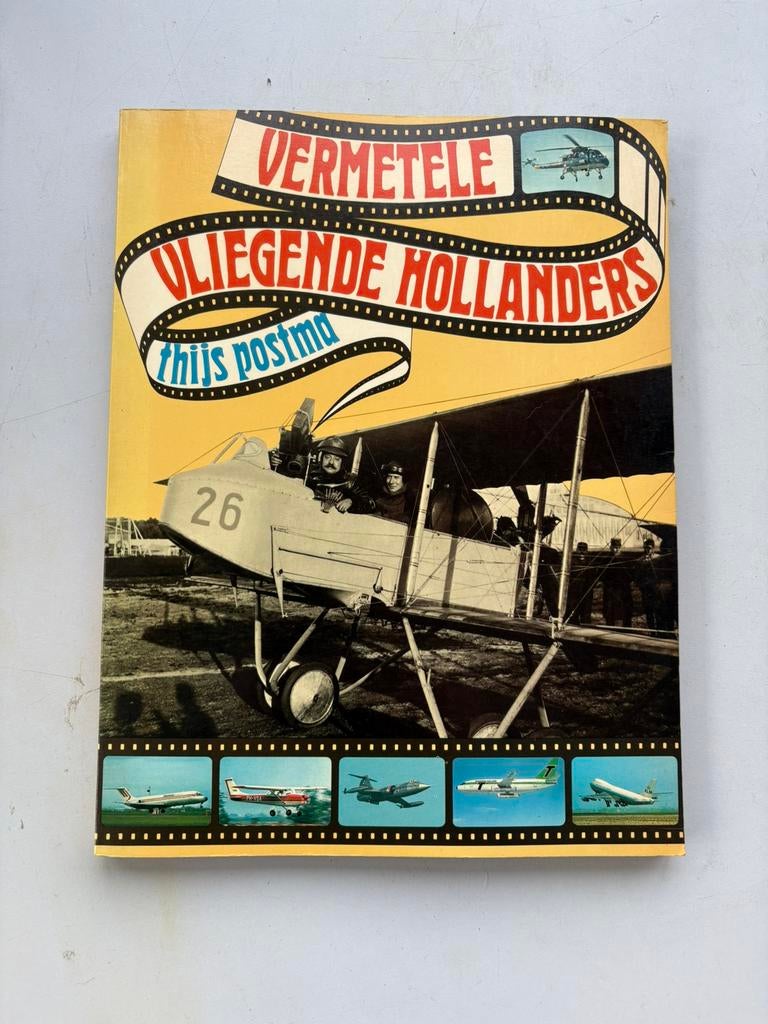 (O) Vermetele Vliegende Hollanders – Thijs Postma , boek, Verzenden, Zo goed als nieuw, Boek of Tijdschrift
