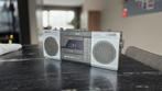 Goldstar TSR-512 Noodradio met Cassettedeck - Zeldzaam, Ophalen of Verzenden, Gebruikt, Radio