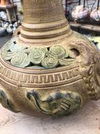 UNIEKE VAAS VAZEN TERRACOTTA  Olifant bloemenvaas, Gielen, Ophalen of Verzenden, Minder dan 50 cm, Info@houseofcoco.nl