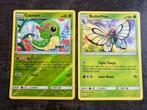 Caterpie & Butterfree - Unbroken Bonds, Ophalen of Verzenden, Zo goed als nieuw, Meerdere kaarten, Foil