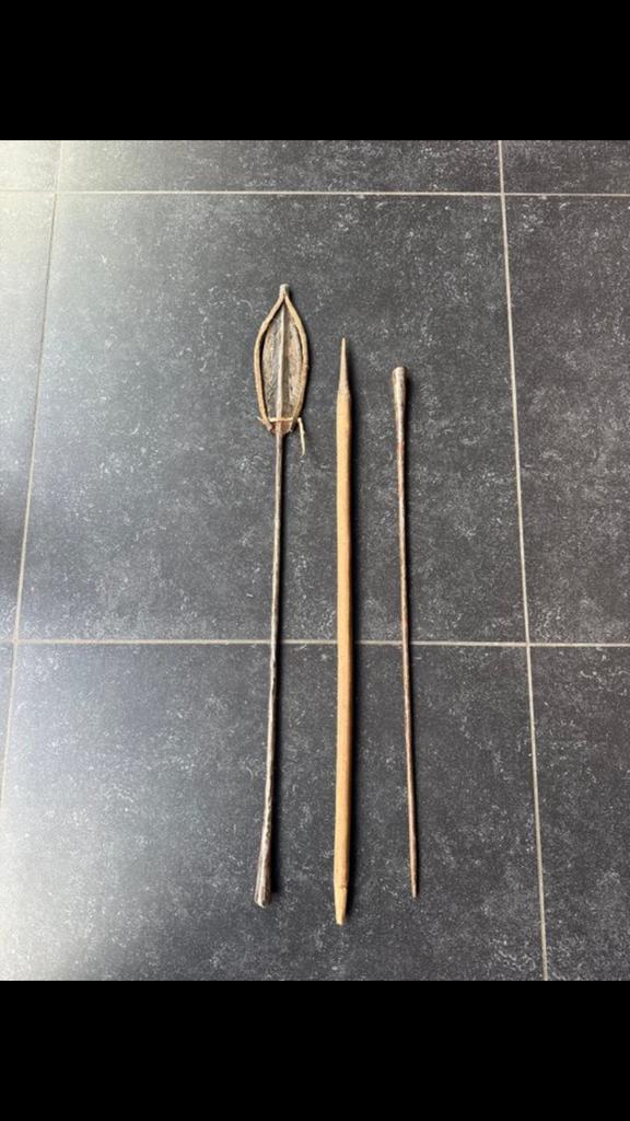 Keniaanse speer, Antiek en Kunst, Kunst | Niet-Westerse kunst, Ophalen of Verzenden