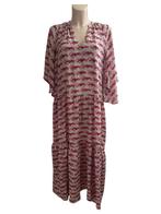 Sissel Edelbo maxi jurk One Size, Kleding | Dames, Jurken, Maat 38/40 (M), Wit, Ophalen of Verzenden, Zo goed als nieuw