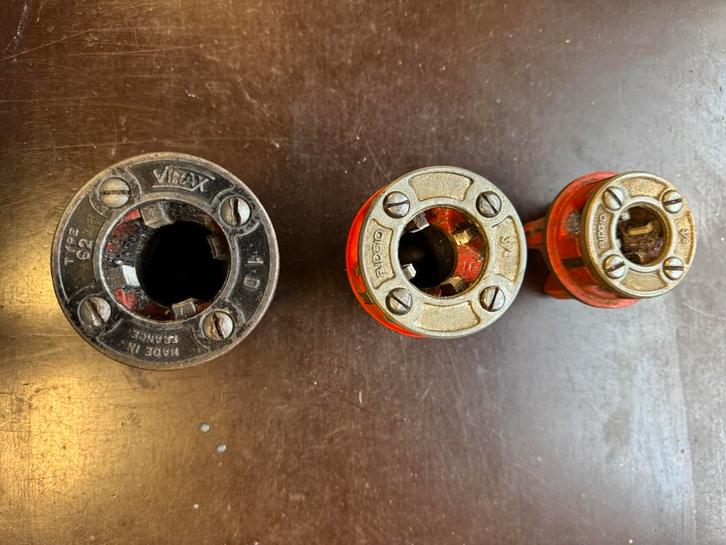 Pijpen draadsnijset RIDGID / VIRAX  Kwaliteitsgereedschap, Doe-het-zelf en Verbouw, Gereedschap | Handgereedschap, Zo goed als nieuw