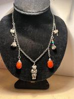Antieke Chinese Zilveren Ketting, Ophalen of Verzenden, Gebruikt, Zilver, Met hanger
