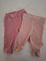 Twee roze broekjes, Kinderen en Baby's, Babykleding | Maat 68, Gebruikt, Broekje, Meisje, Ophalen of Verzenden