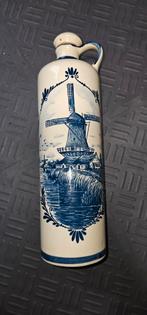 Delfts Blauw BOLs Fles met Molen - 28 cm, Ophalen of Verzenden