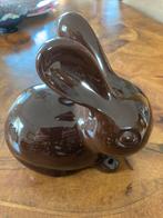 Retro bruine wattenpot konijn Italië Bellini, Ophalen of Verzenden, Huis en Inrichting