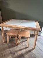 Ikea kindertafel inc. 3 krukjes, Ophalen, Zo goed als nieuw, Tafel(s) en Stoel(en)