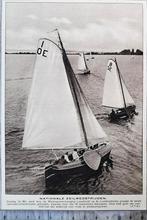 Zeilen 1916; wedstrijden op Loosdrechtse Plassen, Verzenden, Voor 1940, Gebruikt, Overige onderwerpen