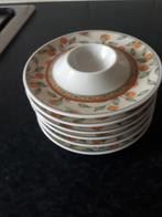 6 Eierschaaltjes koffietijdservies ., Ophalen of Verzenden, Zo goed als nieuw, Overige stijlen, Kom(men)