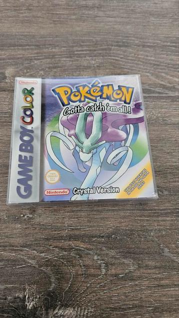 Pokemon crystal  beschikbaar voor biedingen