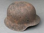 M42 Duitse helm bodemvondst, Verzamelen, Ophalen of Verzenden, Landmacht, Duitsland, Helm of Baret