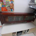 Smalle mahoniehouten kast. Ik gebruik m nu voor mijn glazen, Huis en Inrichting, Complete inboedels, Ophalen