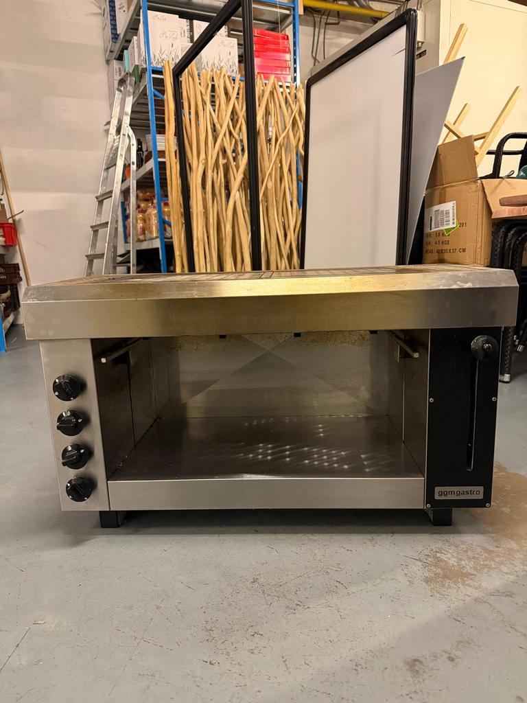 Gas pita oven/ salamander, Ophalen, Zo goed als nieuw