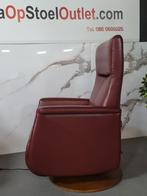 Sta op stoel Prominent Toscana Bordeauxrood op accu, Huis en Inrichting, Fauteuils, Minder dan 75 cm, Leer, Ophalen of Verzenden