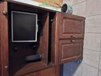 Computer kast, Huis en Inrichting, Kasten | Dressoirs, Ophalen, Met deur(en), Eikenhout, 50 tot 100 cm