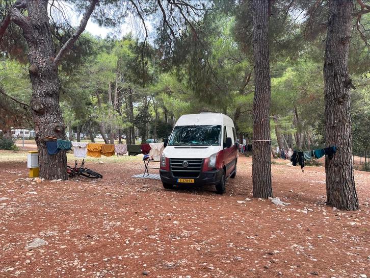 Zelfbouw camper op basis van een volkswagen Crafter L2H2, Caravans en Kamperen, Campers, Particulier, tot en met 2, Buscamper of Camperbus