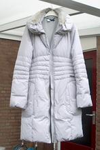 TwinSet Simona Barbieri 36/38 (kiezelkleur) lange DONS jas, Twinset, Ophalen, Zo goed als nieuw, Maat 36 (S)