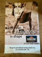 Douwe Egberts Drum reclame abri vintage poster retro, Verzamelen, Posters, Rechthoekig Staand, Deurposter of groter, Nieuw, Ophalen of Verzenden