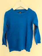 Wibra koningsblauwe kabeltrui sweater blauw warme trui 98, Jongen of Meisje, Trui of Vest, Ophalen of Verzenden, Zo goed als nieuw